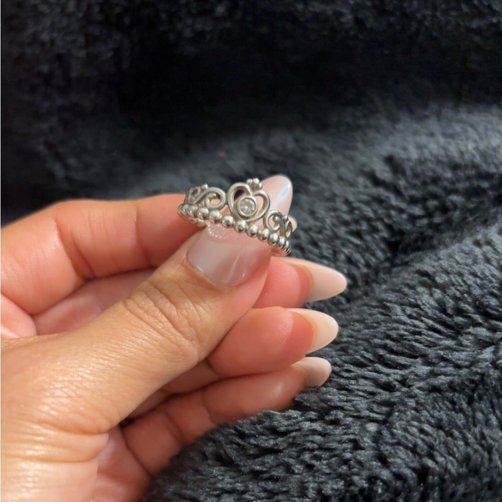 Pandora Silver Tiara Ring
